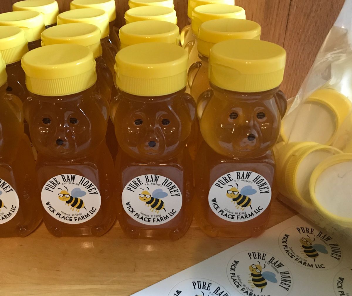 Wisconsin Honey 12oz Bear
