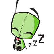 Sleeping GIR