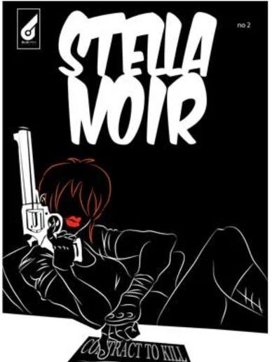 Stella #1 written and illustrated by G. Kaaihue. Drawn in 12 hours. 