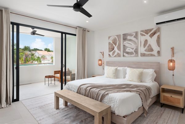 2nd Floor Master Bedroom with King Bed
