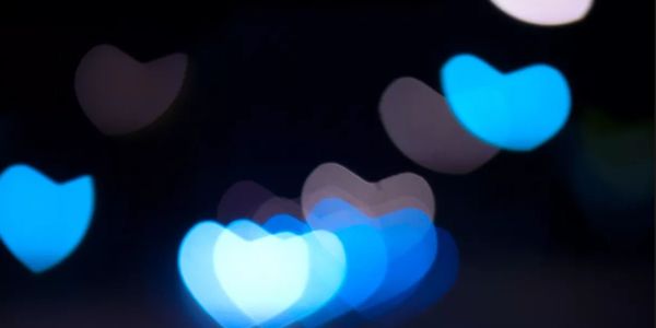 hearts, love, dark, light, 