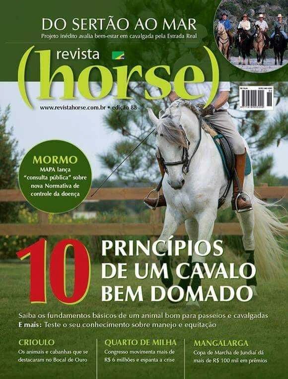 Bailos Interagro on the cover of Revista Horse