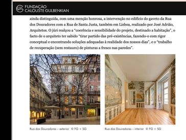 Gulbenkian 
Award Winning 
Architecture 
Antiga Casa Pessoa Apartments
Antiga Casa Pessoa Airbnb
