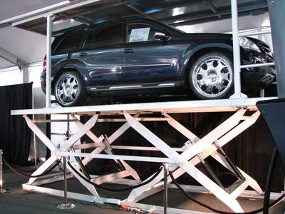 Carparx residential car lift and vehicle storage.
