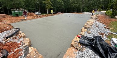 Atlanta Concrete and Sports Court Installation 