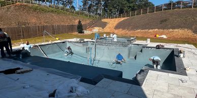 Atlanta Custom Pool Plaster - Atlanta Pebble Tec Installer, Atlanta Pool Surfacing