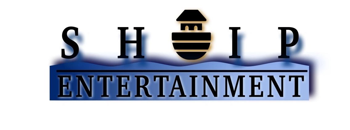 Ship Entertainment logo with a ship icon.
