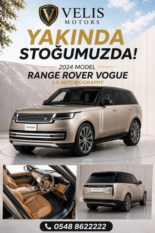 2024 Range Rover Vogue 3.0 Autobiography coming soon at Velis Motors.
