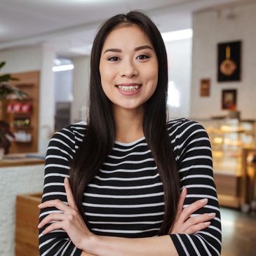 Picture of a woman smiling