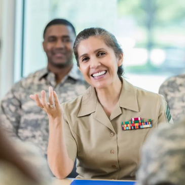 Group of military people