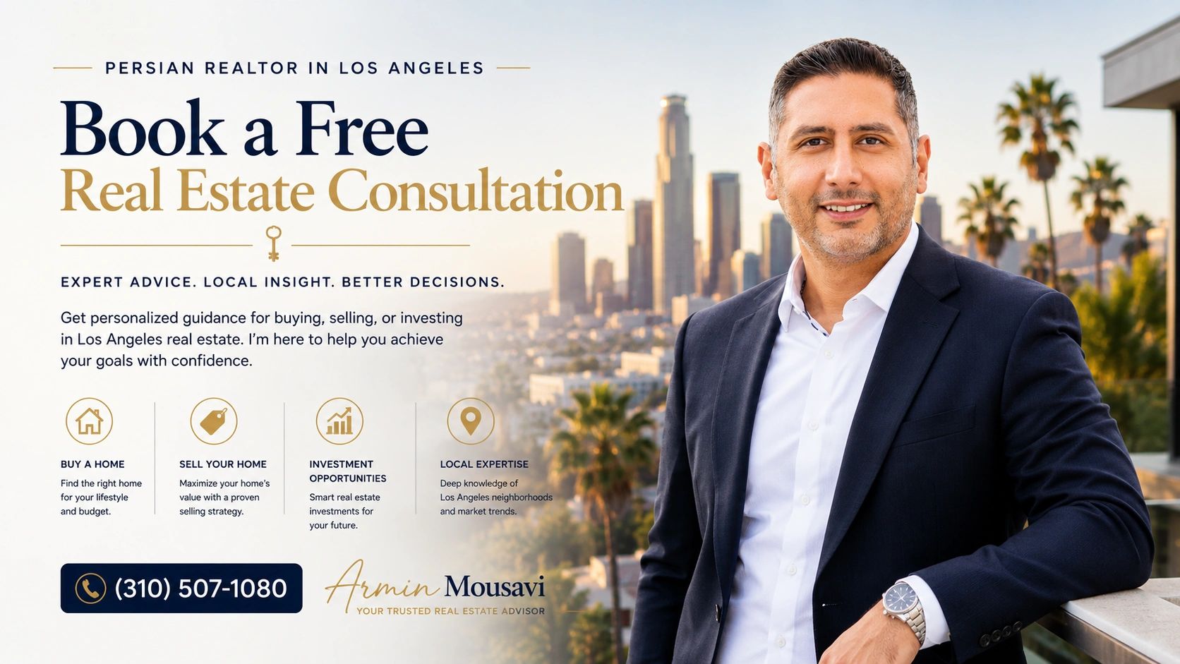 Armin Mousavi - Top Iranian Realtor in Southern California  