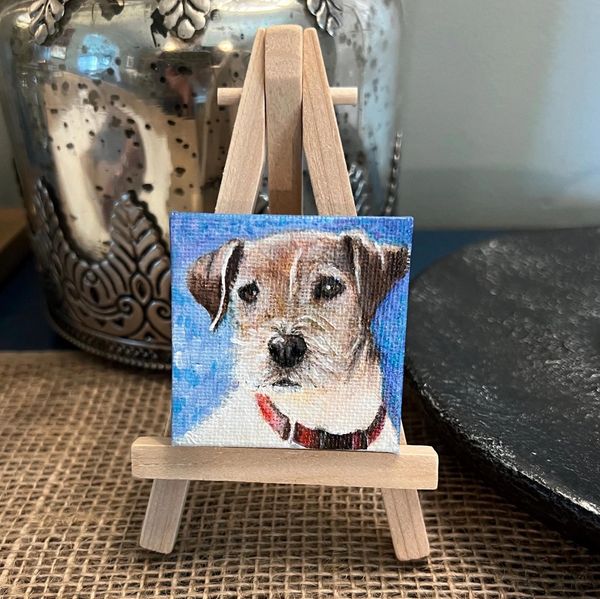mini pet portrait by lisa fasulo