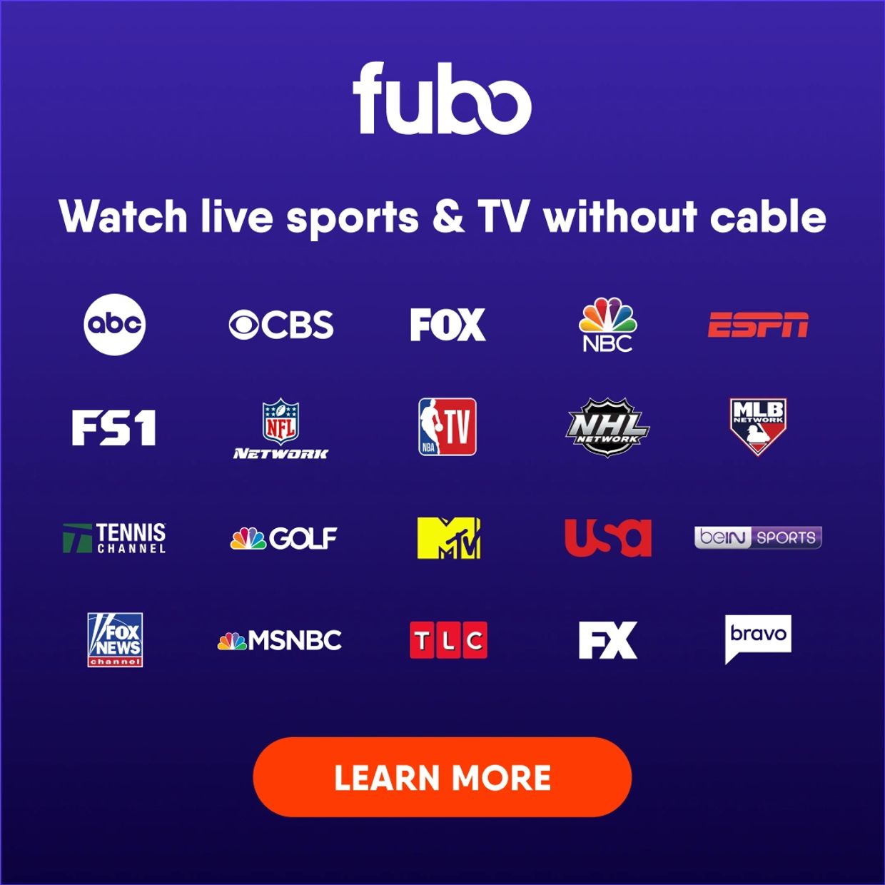 FuboTV is a streaming television service focuses primarily on channels that distribute live sports