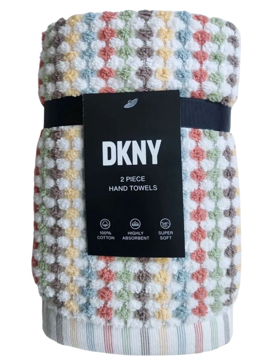 DKNY Textured Towels