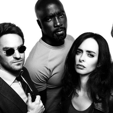 Poster from 2017 Netflix & Marvel's The Defenders show