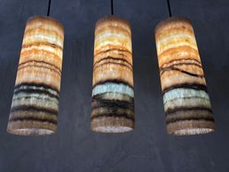 onyx pendent lights