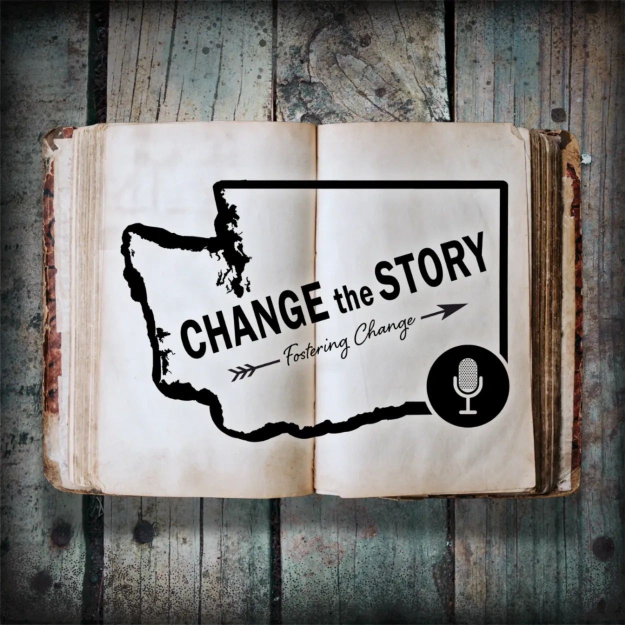 Change the Story Podcast Logo