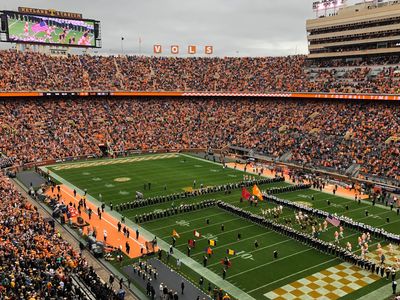 Kyle, owner of Ritchie Eventures, enjoying a Tennessee Volunteers football game in Knoxville