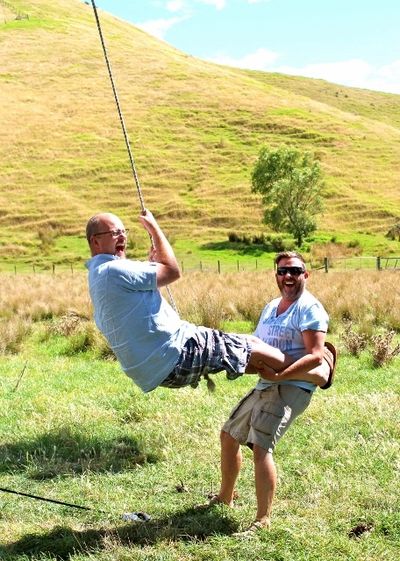 Your award winning hosts at Ah House, Nelson City B&B Bed and Breakfast. 