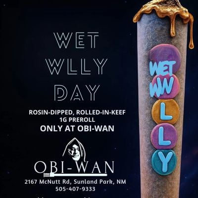 Infused pre-rolls and blunts at Obi-Wan Cannabis Sunland Park NM