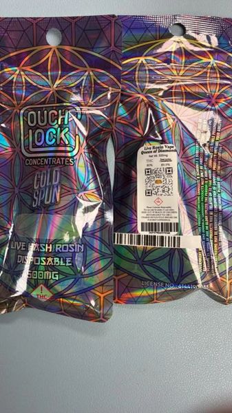 CouchLock .5G Live Rosin Dispo — Queen Of Diamonds