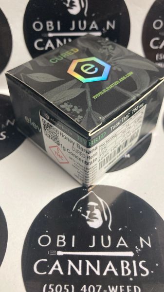 Elevated Cured Resin Honne Banana 1g