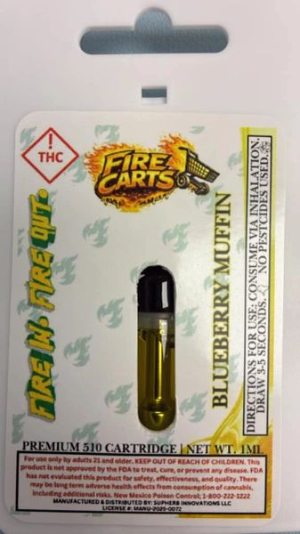 Fire Carts 1G — Blueberry Muffin