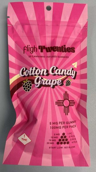 Flight Twenties — Cotton Candy Grape 100mg