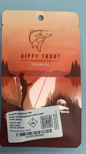 Hippy Trout-Pineapple Pop 1G Cart