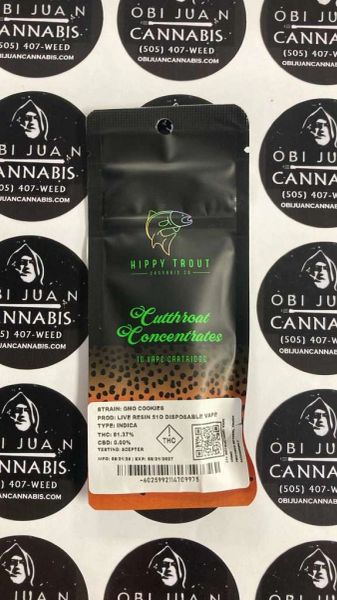 Hippy Trout GMO Cookies 1G Live Resin Cart