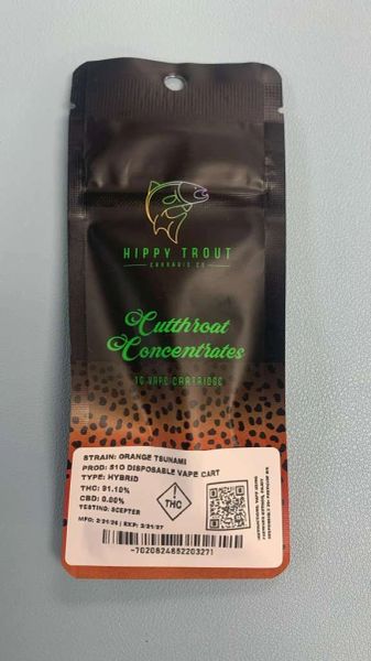 Hippy Trout-Orange Tsunami 1G Cart