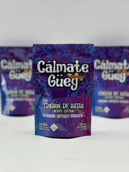 Calmate Guey Berry Edition Gummies 100mg