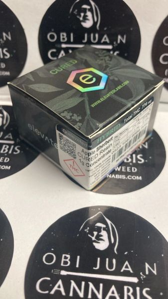 Elevated Cured Resin Apple Sherbert 1g