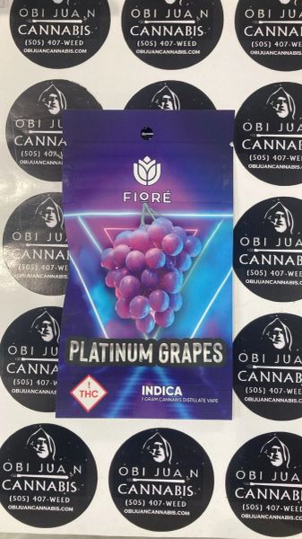 Fiore Platinum Grape 1g Cart