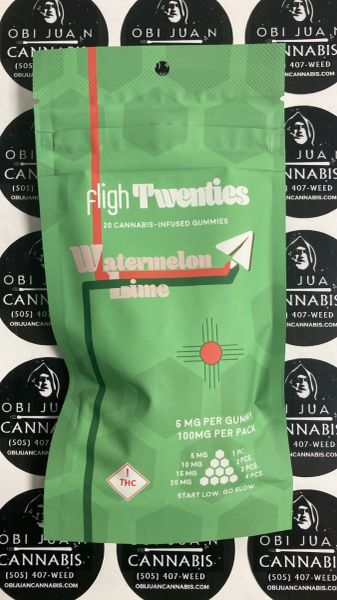 Flight Twenties-Watermelon Lime100mg