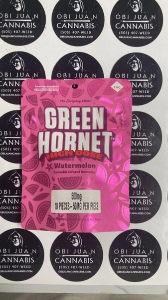 Green Hornet Watermelon High Dose 500mg