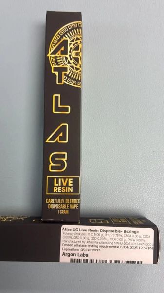 Atlas 1G Live Resin — Bezinga