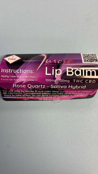 Aurora Lip Balm — Rose Quartz