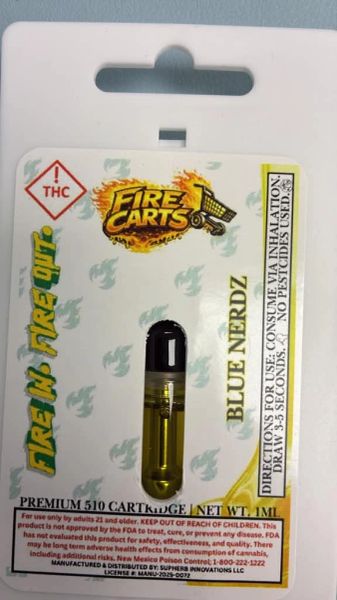 Fire Carts 1G — Blue Nerdz