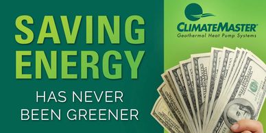 Save Energy Save Money ClimateMaster Geothermal Heat Pump System