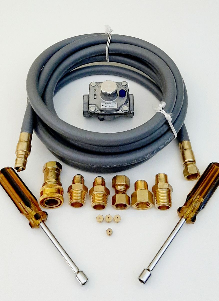 Natural Gas (NG) Conversion Kit For er Genesis Silver C (Side