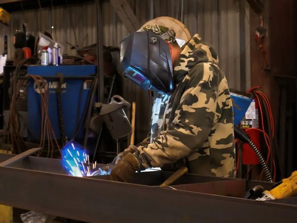 Structural Steel Fabrication Welder