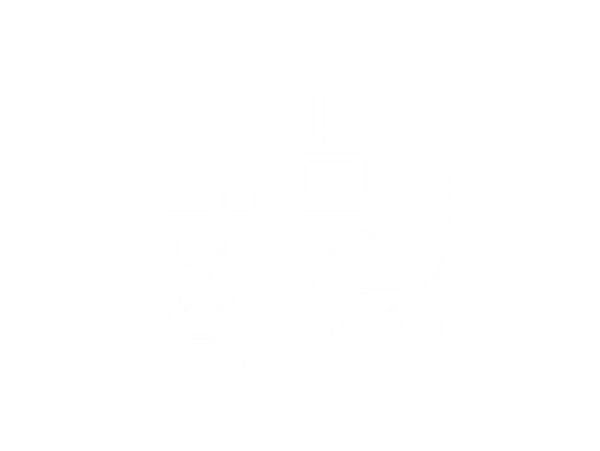 computer desk setup with a monitor, laptop, and chair. Ergonomic workstation assessments to reduce musculoskeletal disorders and improve workplace wellbeing