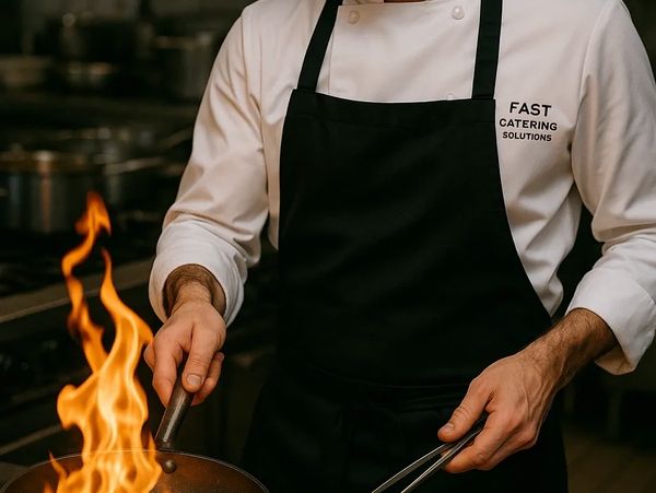 Relife Chef working during busy service 