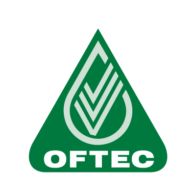 The OFTEC logo in white and green.