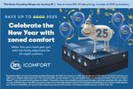 Serta iComfort 25th Anniversary sale 