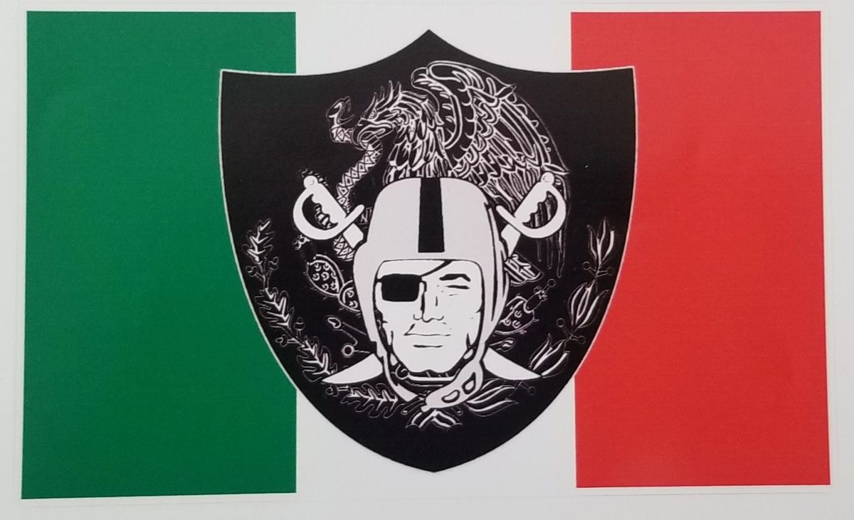 Raiders Lanyard Viva Raiders Mexico