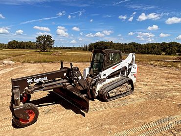 Building new home pad prep 