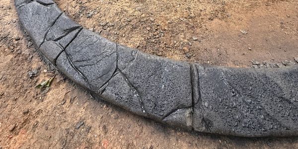 Concrete decorative edging or concrete decorative curbing in brainerd MN