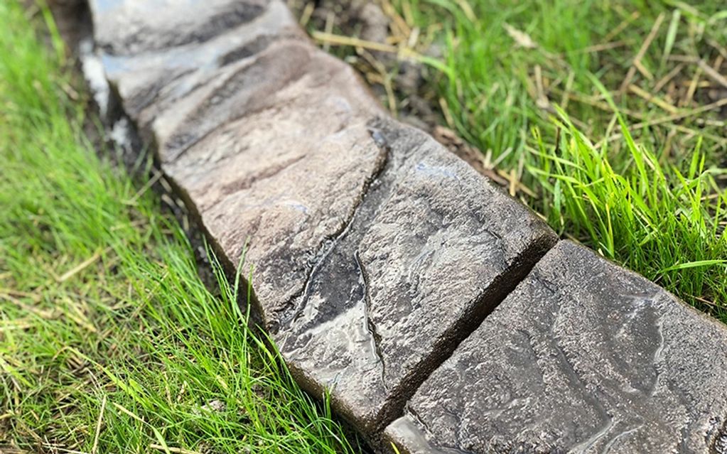Decorative Concrete Curbing customizable and affordable 